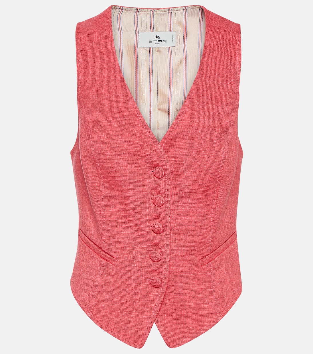 Chaleco de botonadura simple | Etro