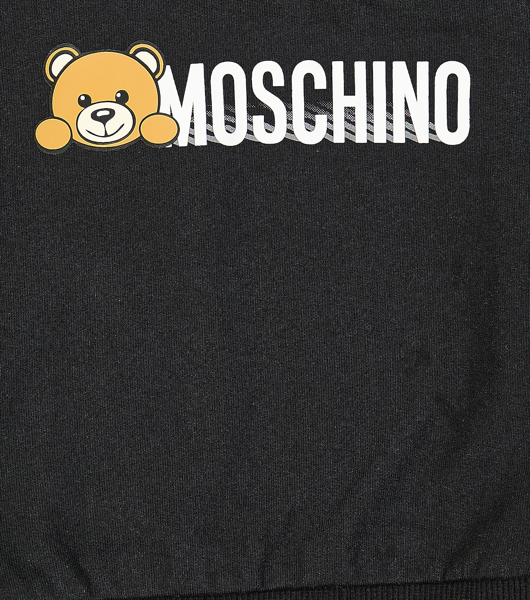 Bebé - sudadera de algodón estampada | Moschino Kids