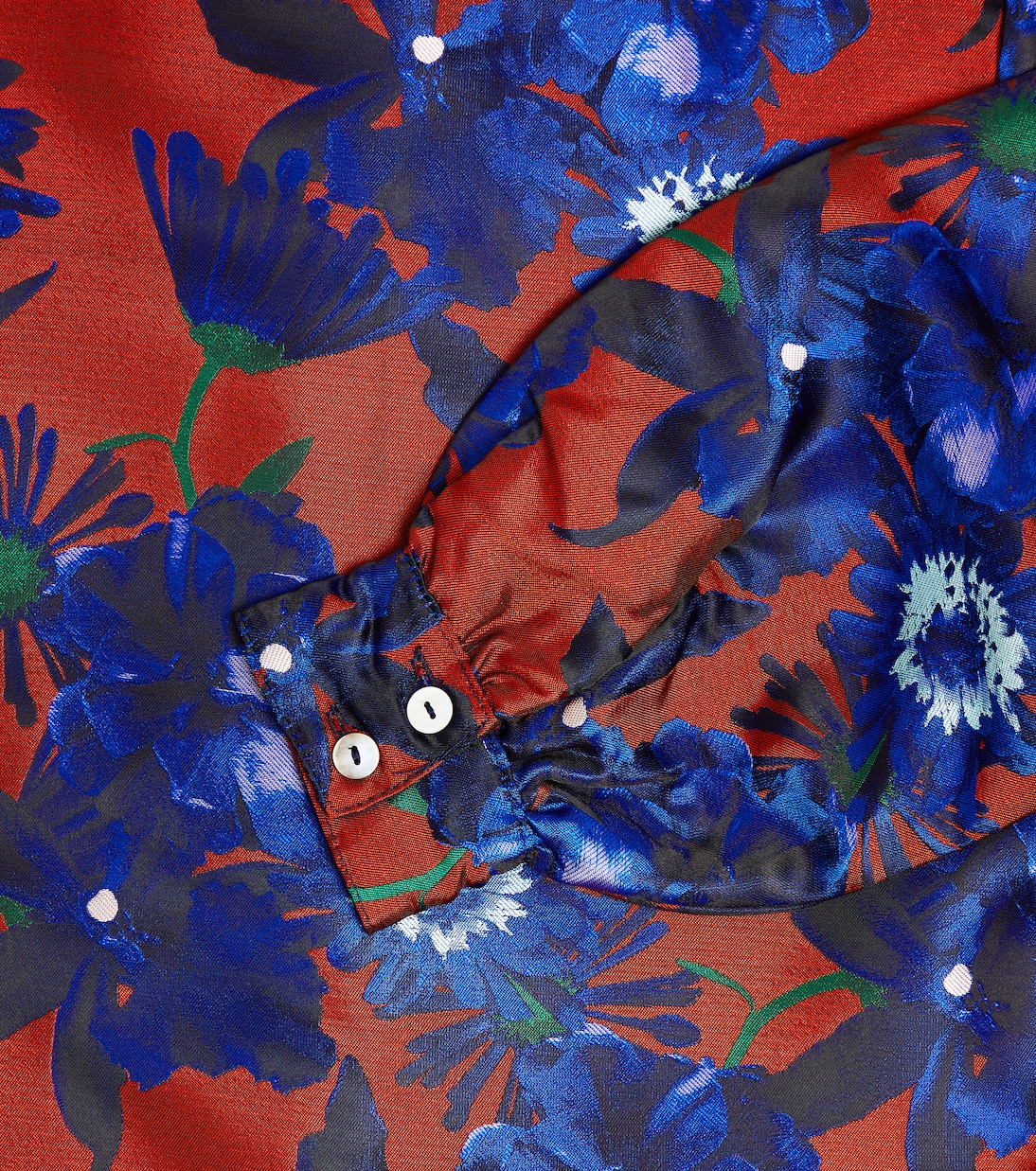 Abito lungo Cixi in jacquard con stampa | Molo