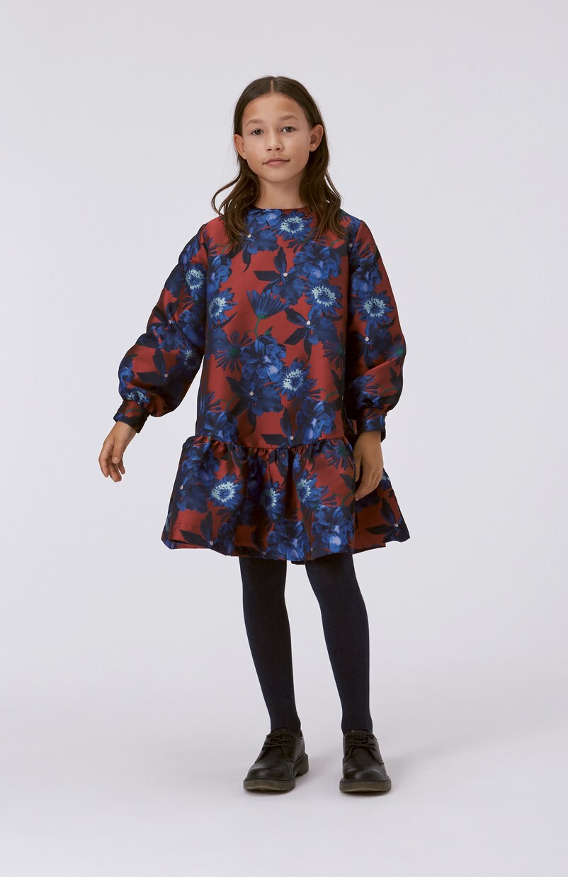 Abito lungo Cixi in jacquard con stampa | Molo