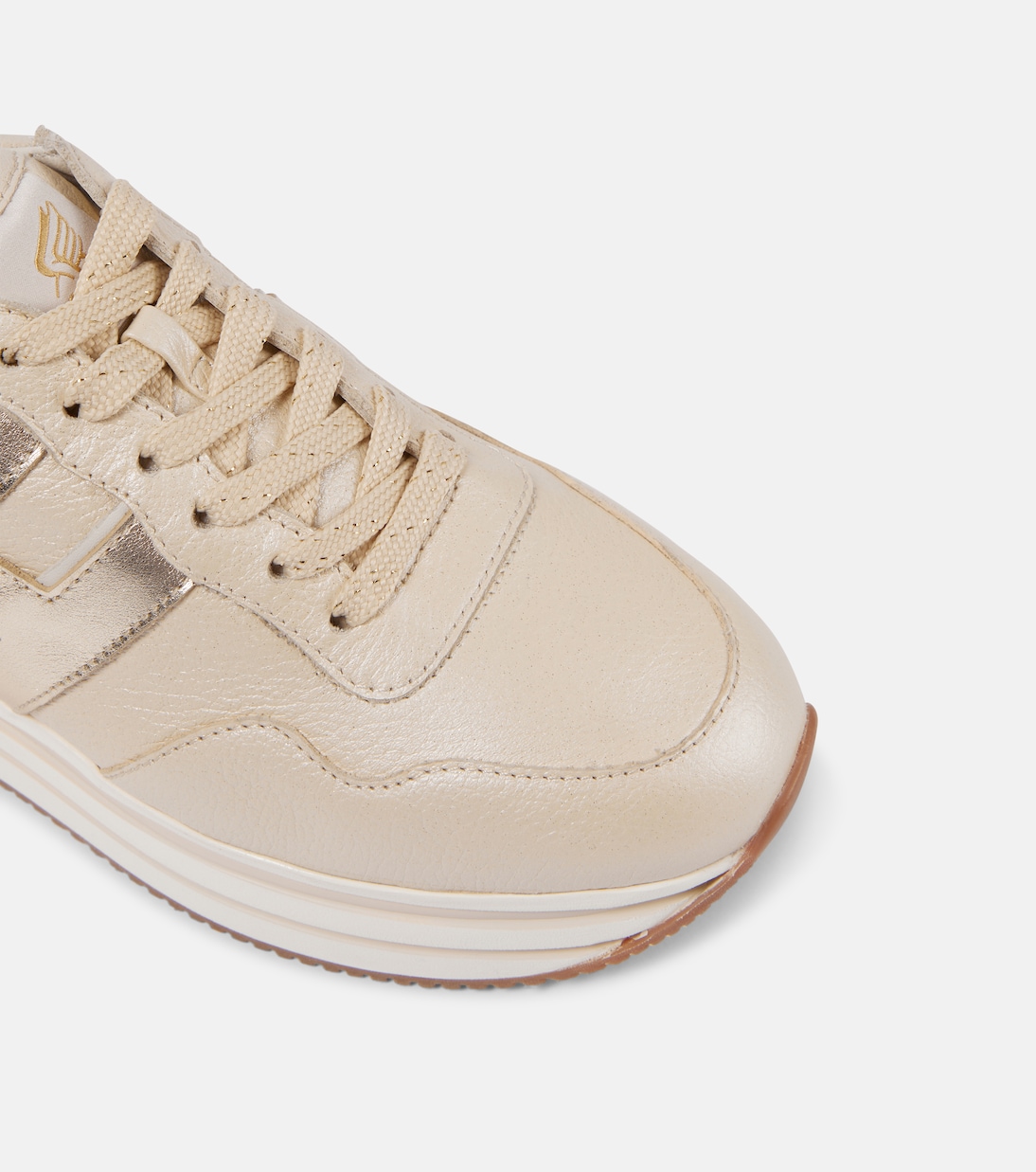 Sneakers Midi H222 in pelle con platform | Hogan