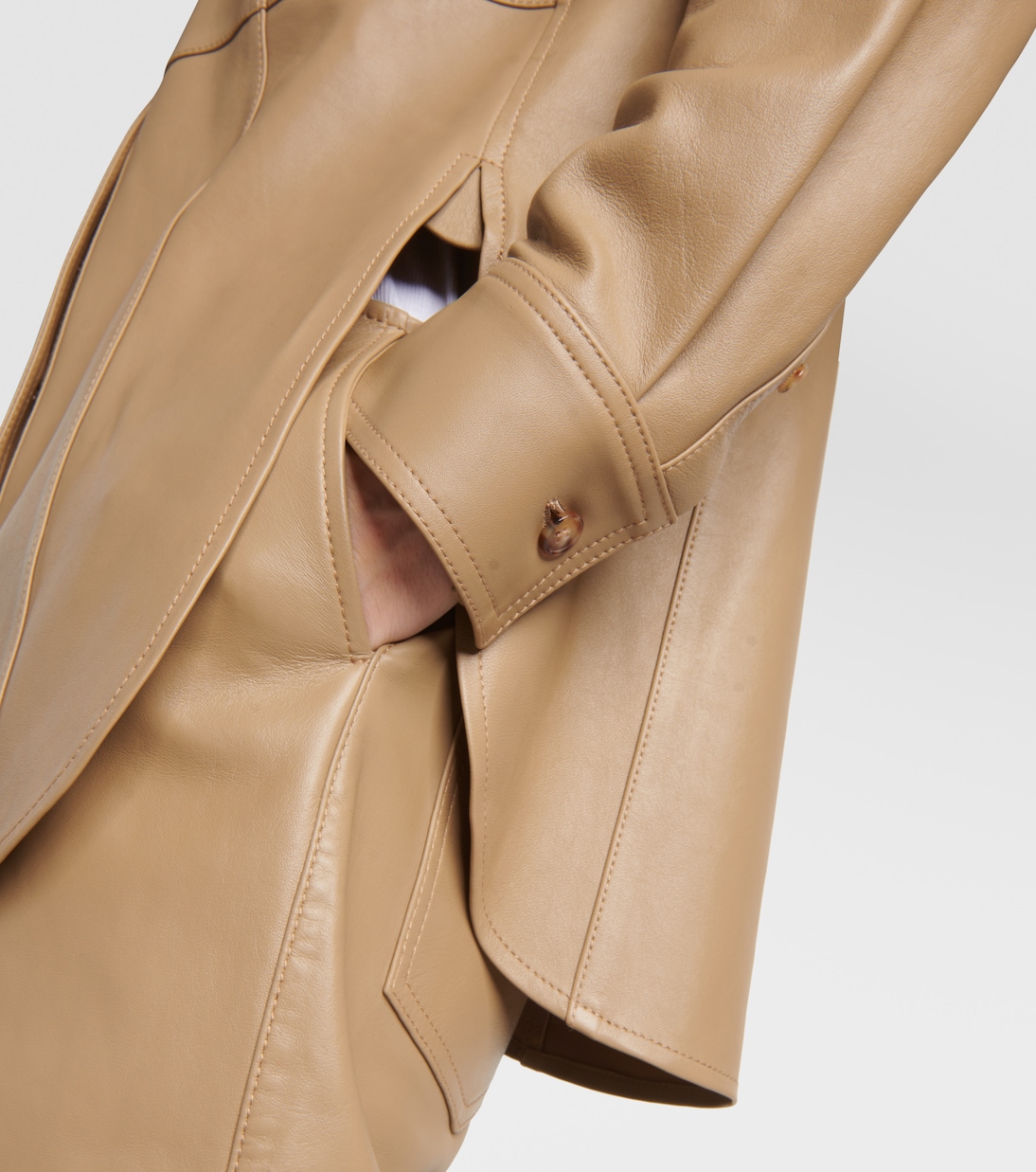 Camicia in pelle | Toteme