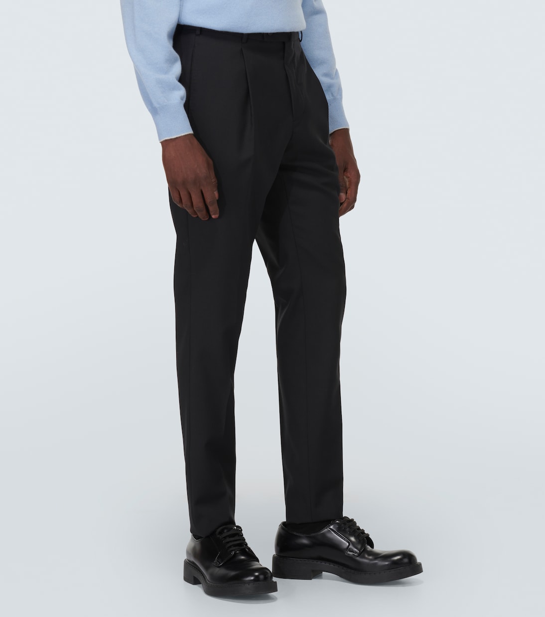 Pantalones slim de lana virgen | Incotex