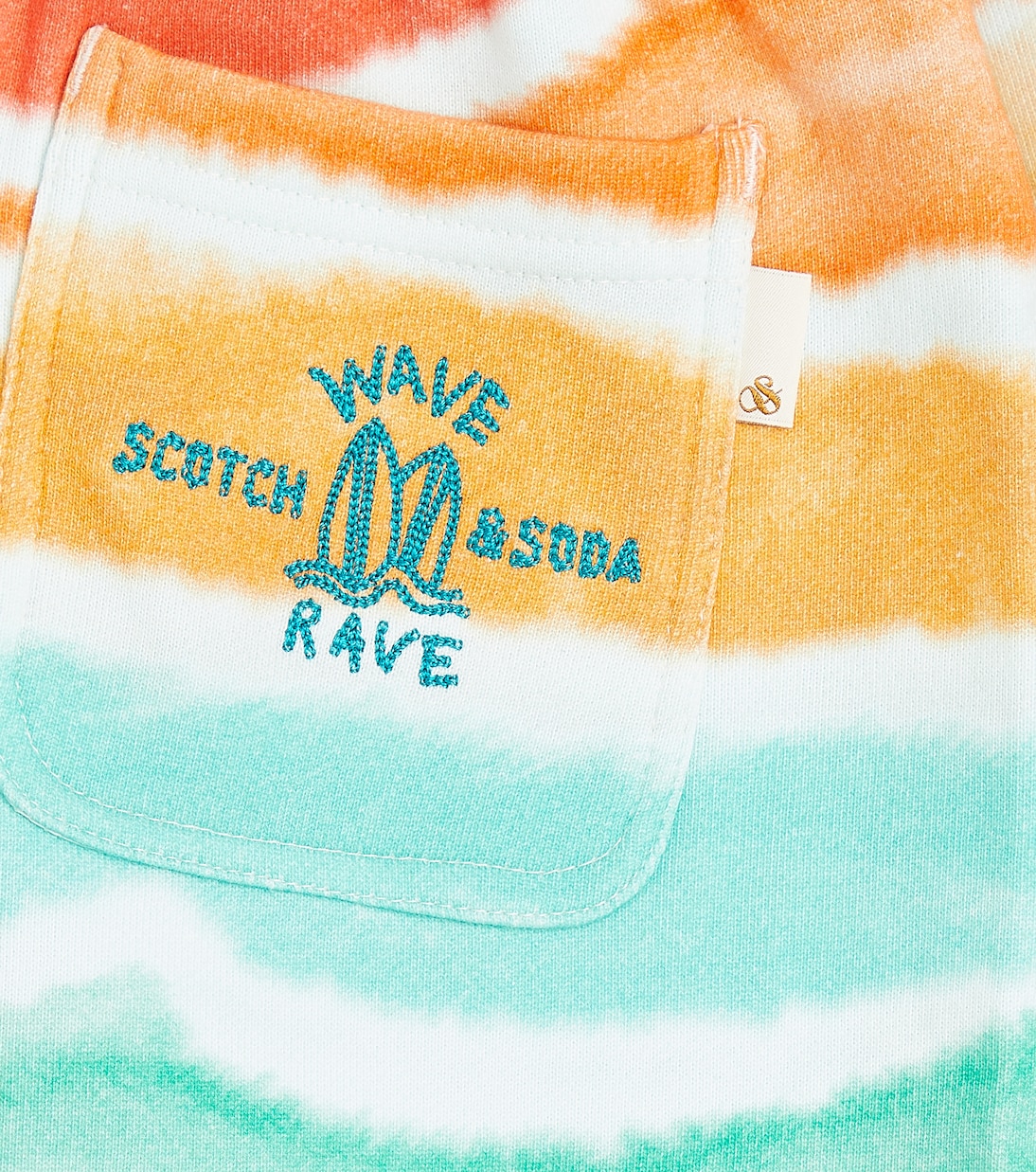 Shorts in jersey di cotone a righe | Scotch & Soda Kids