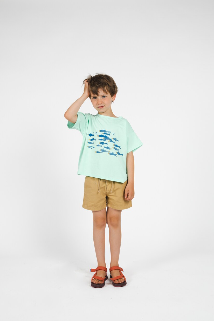 Short Uman en coton et lin | Morley