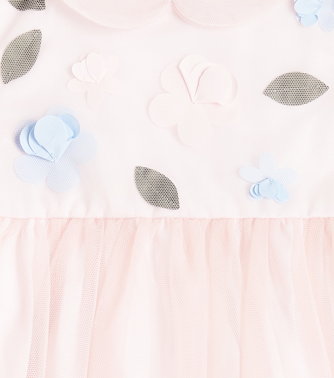 Bebé - vestido floral con tul | Il Gufo