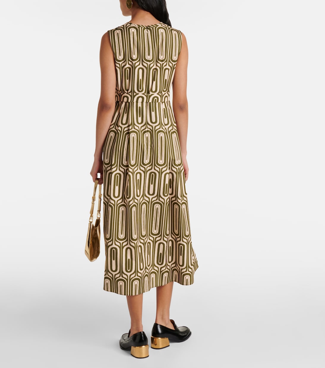 Robe midi Andreis imprimée en coton | 'S Max Mara