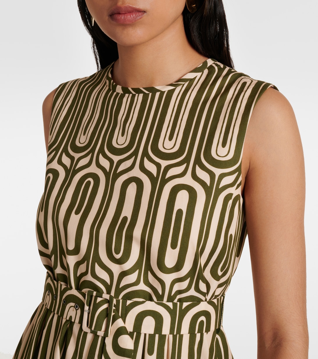 Robe midi Andreis imprimée en coton | 'S Max Mara