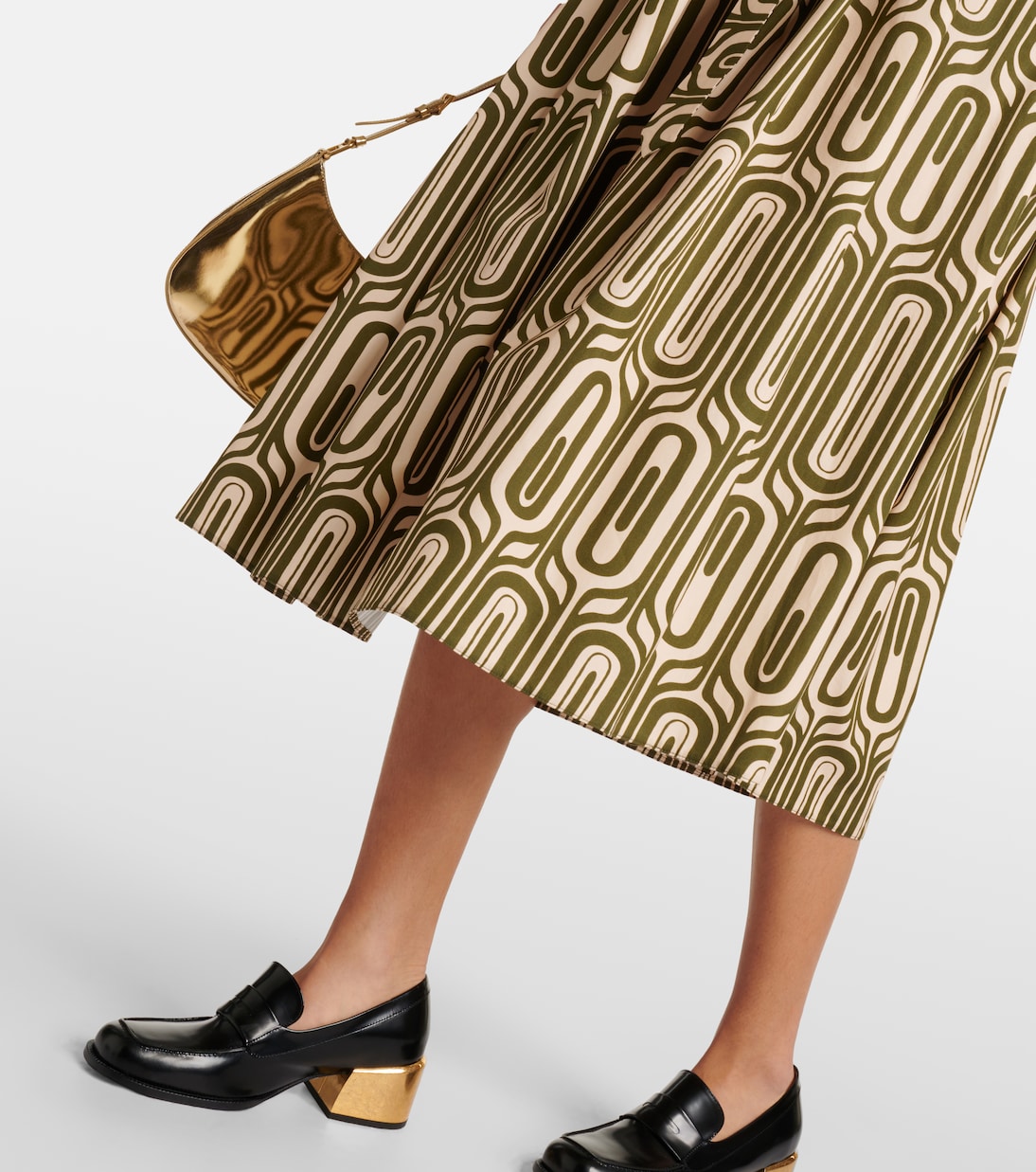 Robe midi Andreis imprimée en coton | 'S Max Mara