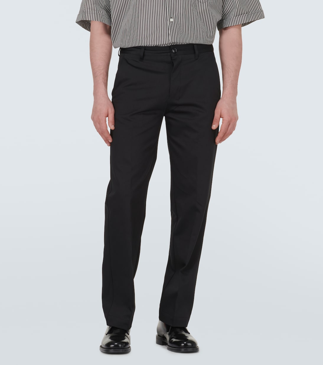 Pantalones chinos rectos de algodón | Ami Paris