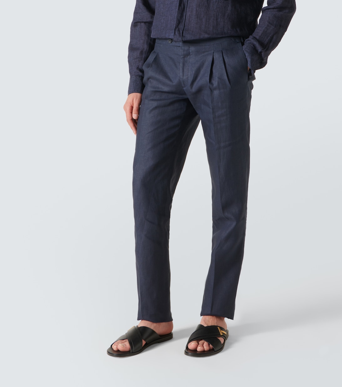 Anzughose aus Leinen | Thom Sweeney