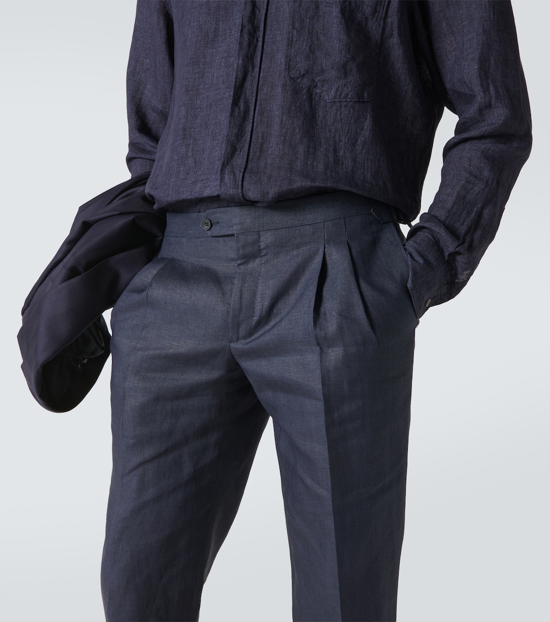 Anzughose aus Leinen | Thom Sweeney