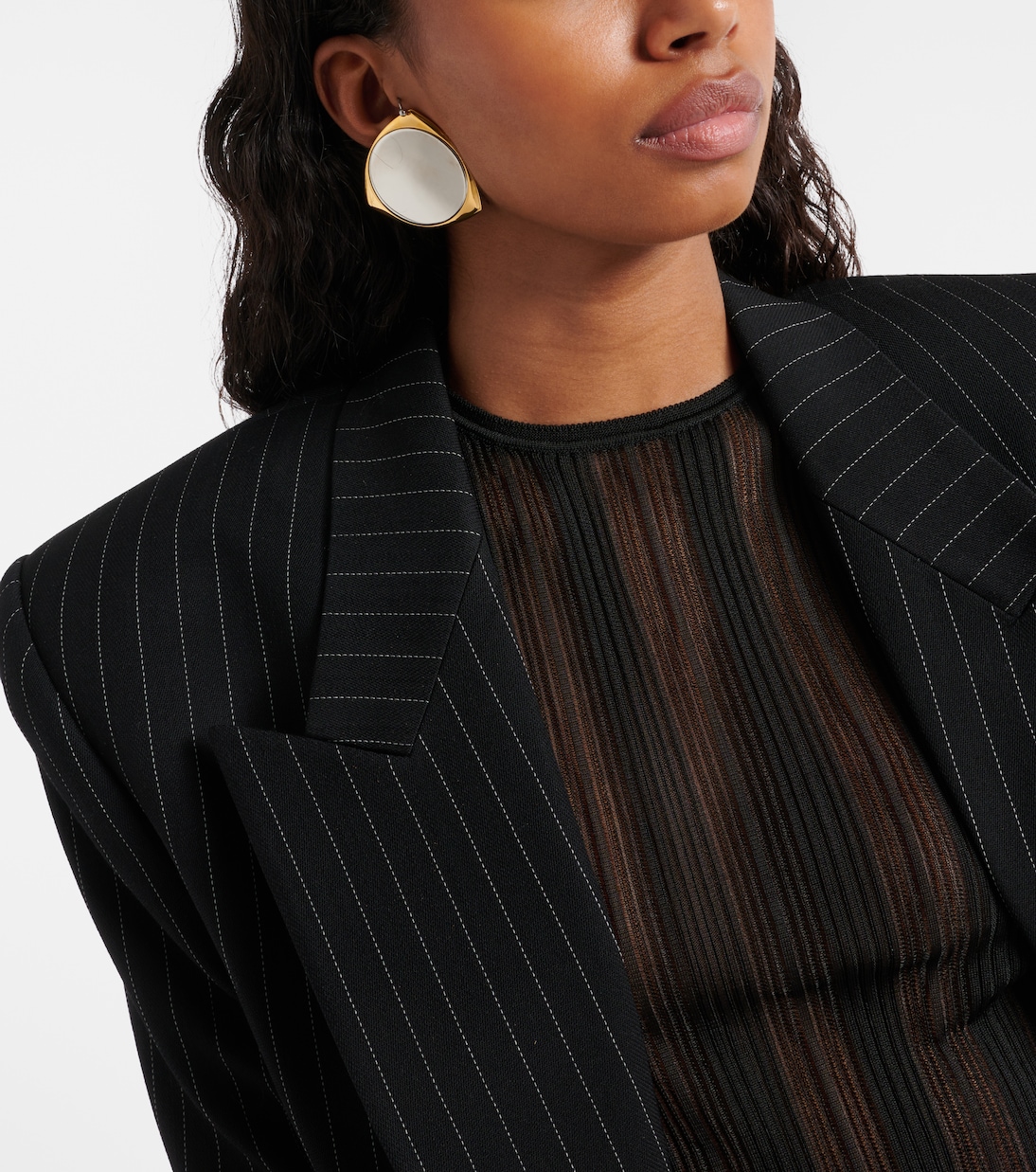 Boucles d'oreilles Shield | Saint Laurent