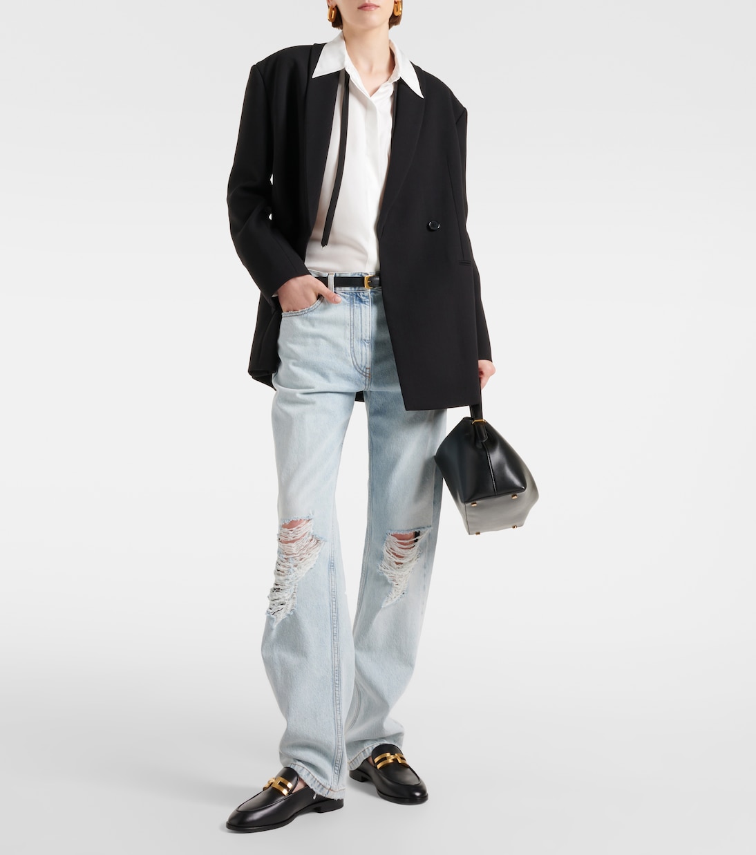 Mocassins Brandi en cuir | Aquazzura