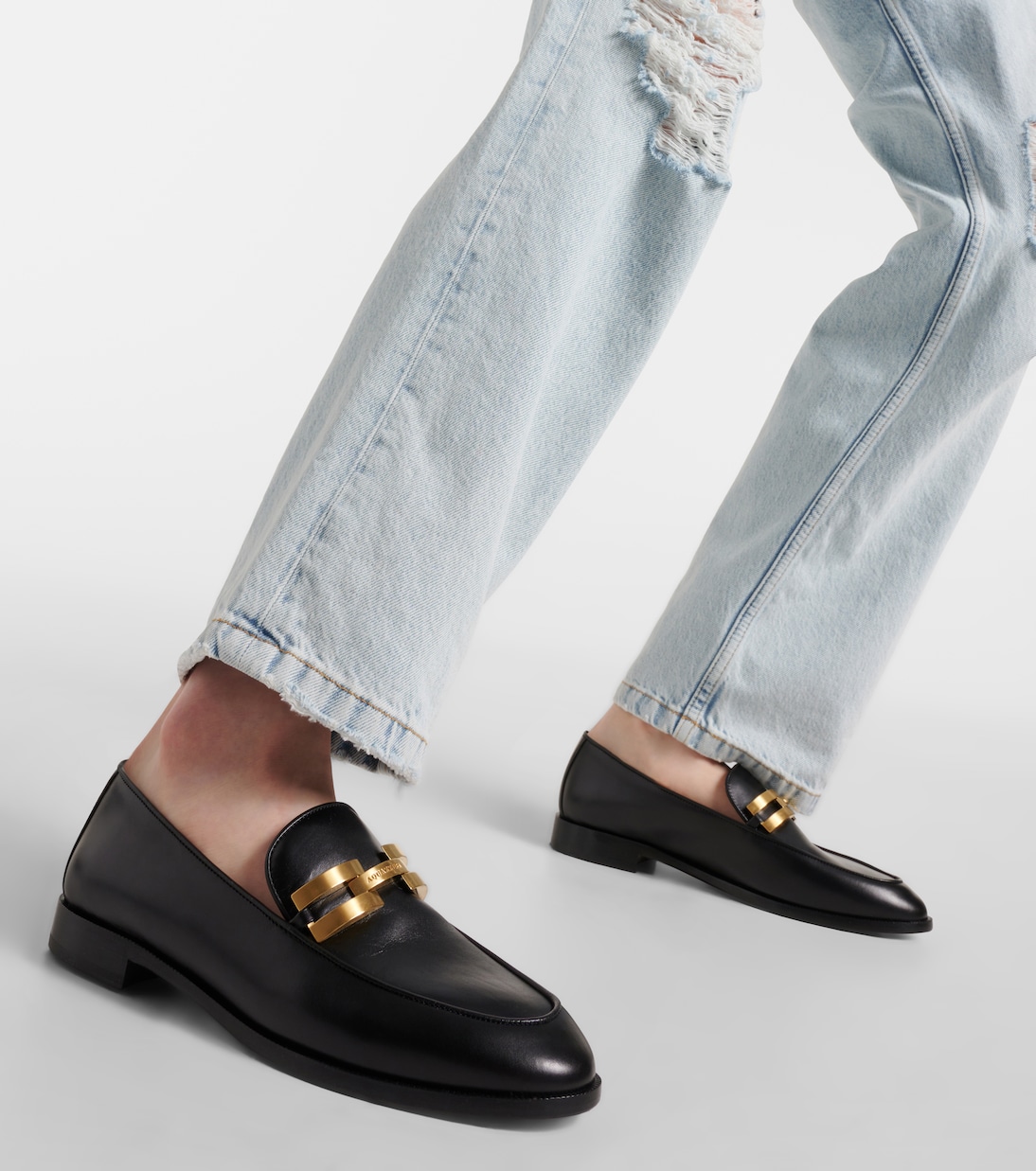 Mocassins Brandi en cuir | Aquazzura