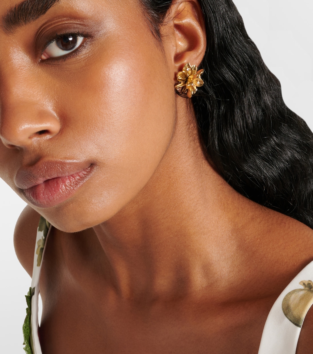 Boucles d’oreilles Flower | Oscar de la Renta
