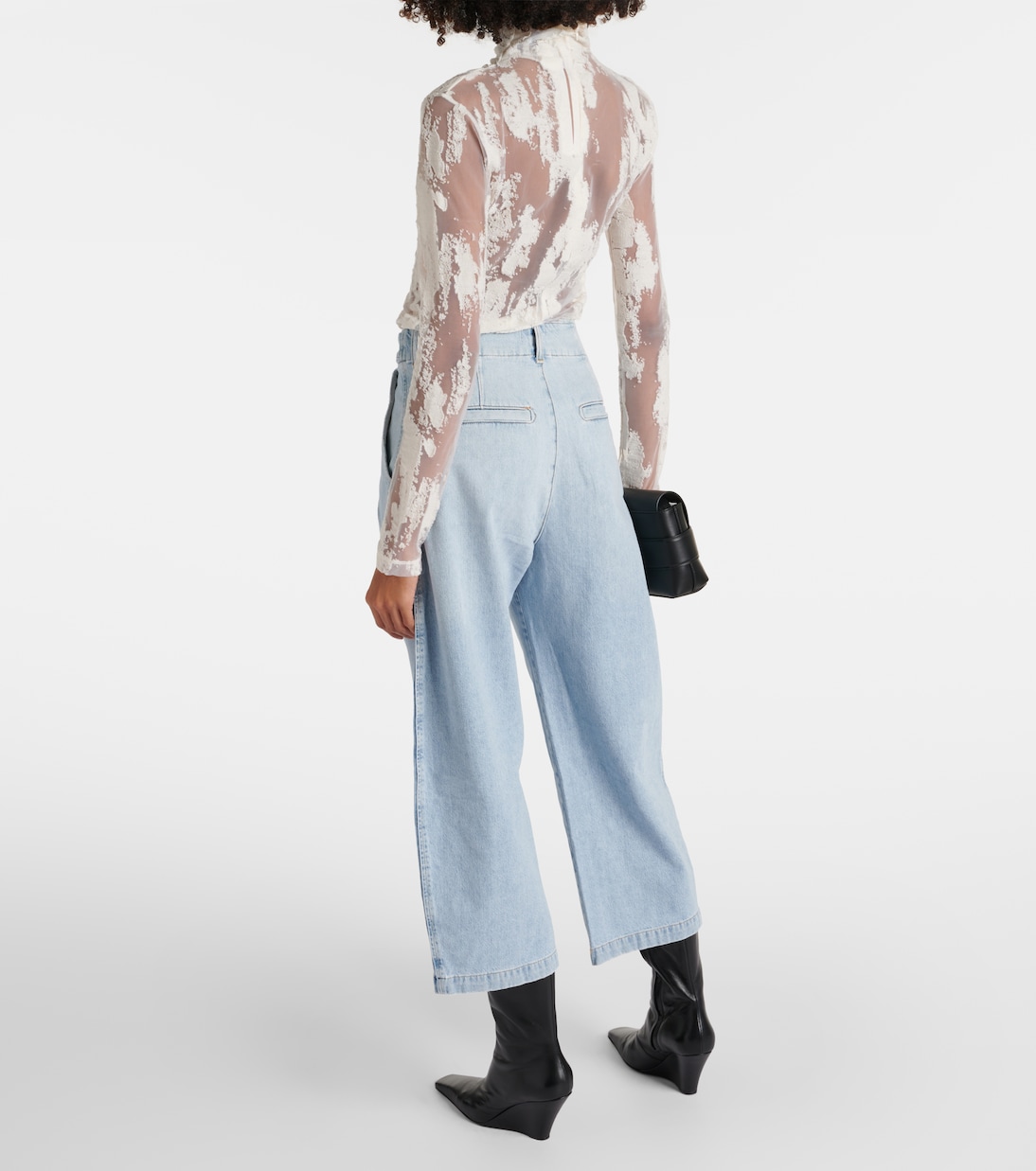 Pantaloni a gamba larga Payton in twill | Citizens of Humanity