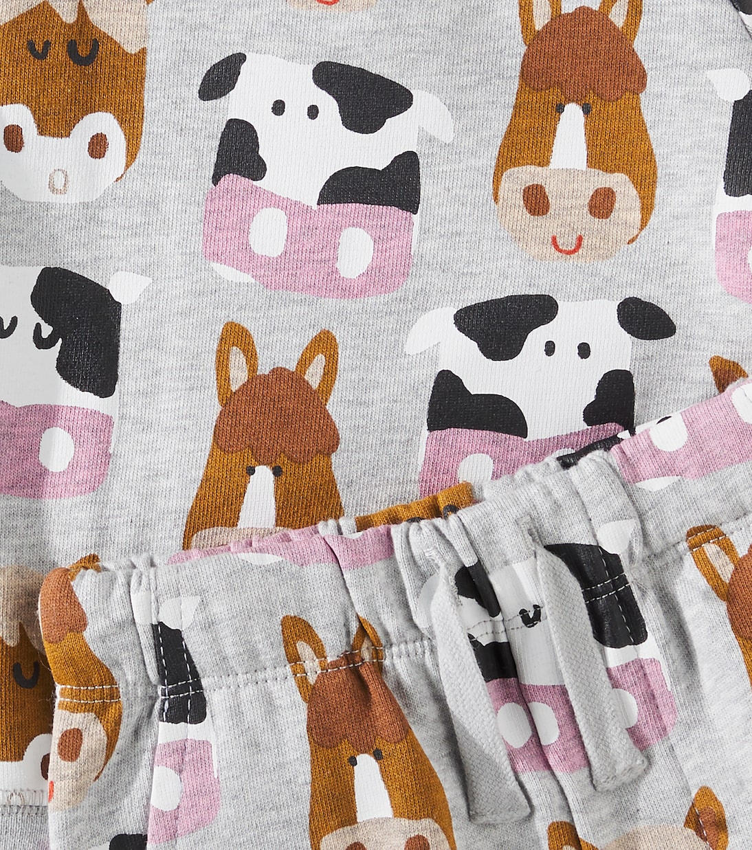 Baby cotton jersey sweatshirt and sweatpants set | Stella McCartney Kids