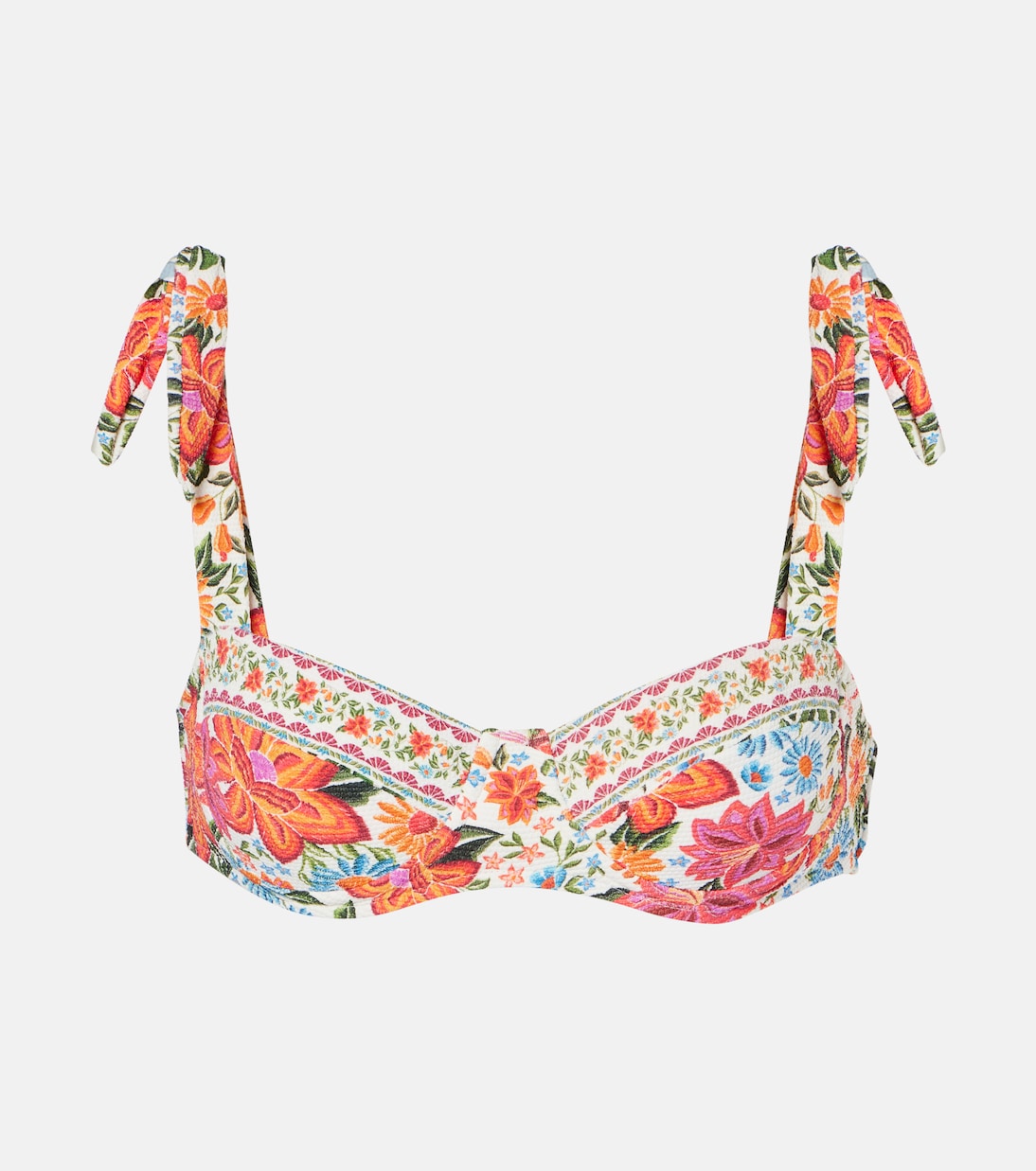 Top bikini con stampa floreale | Farm Rio