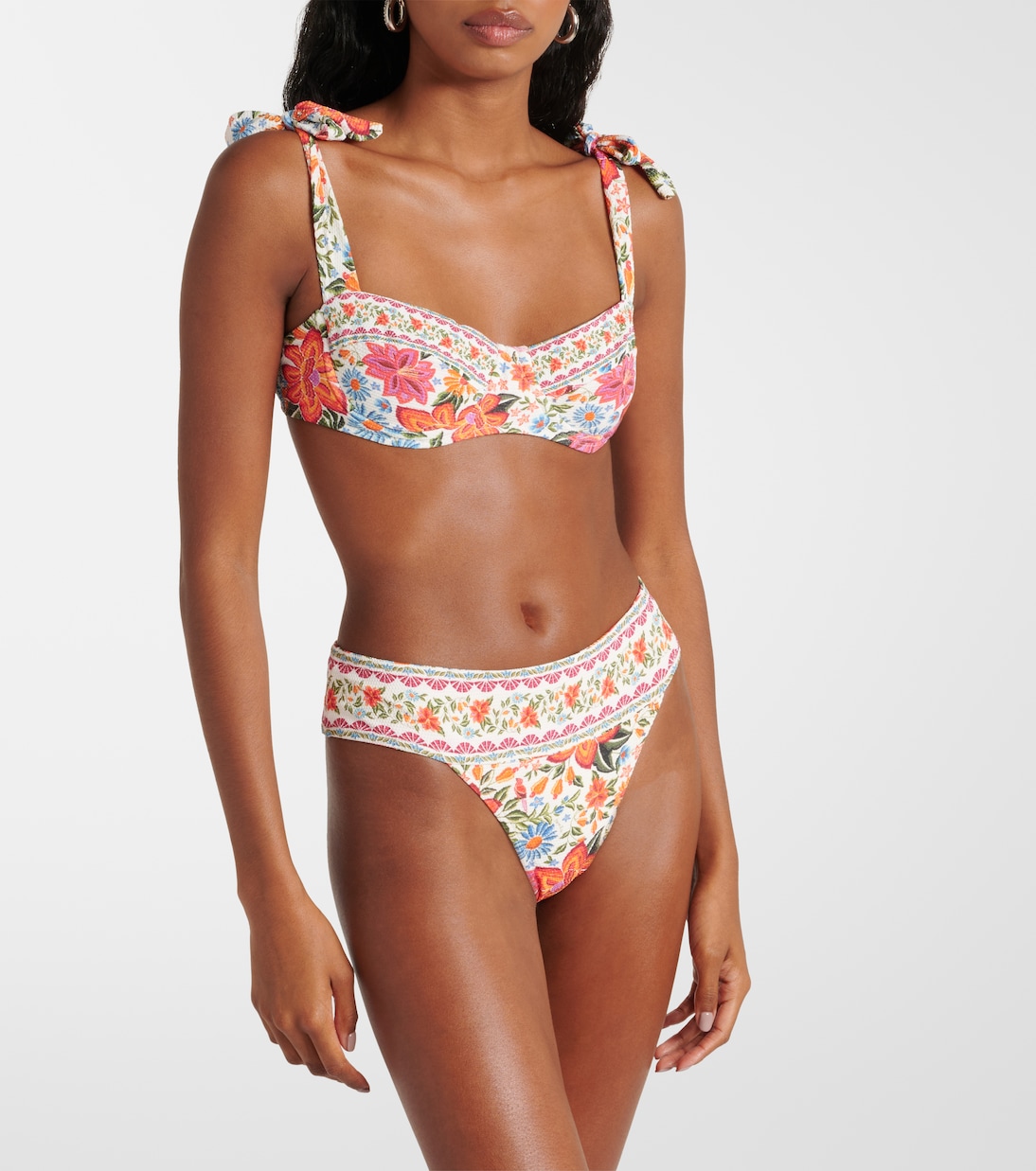 Top bikini con stampa floreale | Farm Rio
