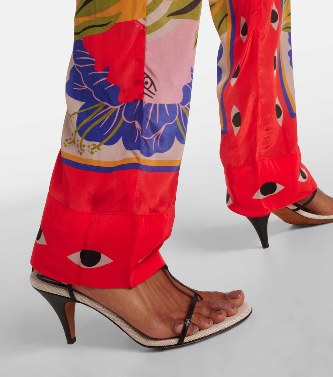 Pantaloni pigiama Surreal Scarf Sand con stampa | Farm Rio