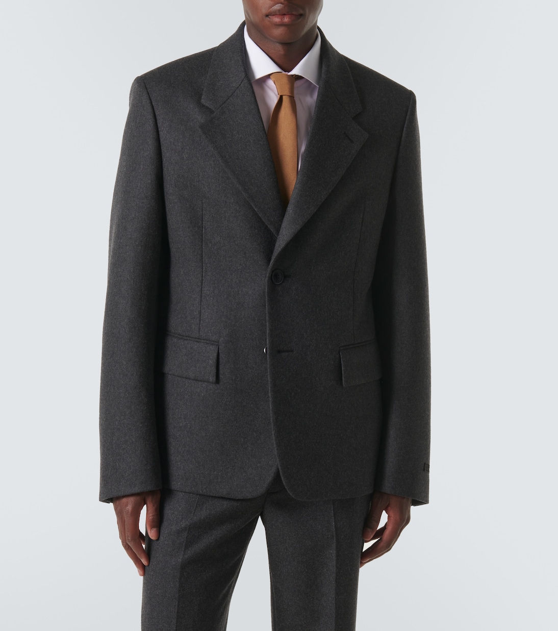 Single-breasted wool blazer | Prada