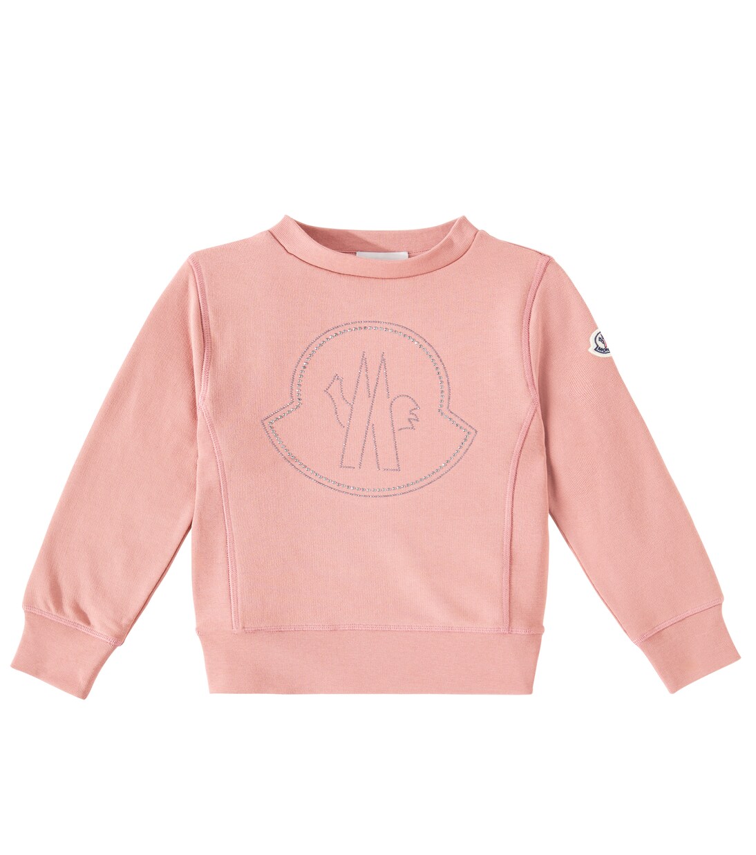 Felpa in jersey di cotone con logo | Moncler Enfant