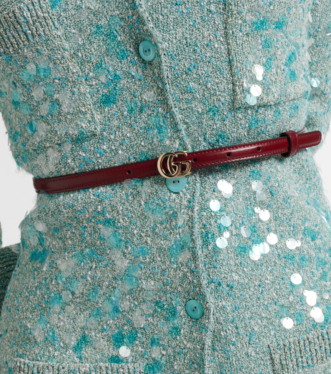 Cintura in pelle GG Milano di Gucci per stile giovane e moderno