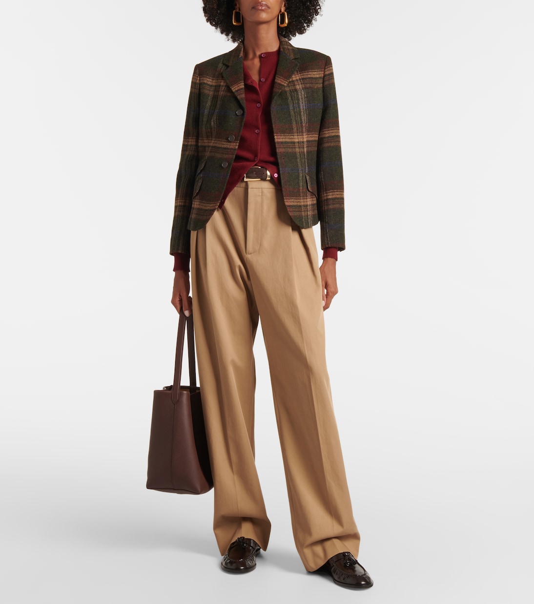 Plaid wool blazer | Polo Ralph Lauren