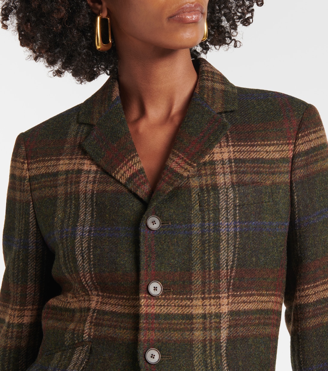 Plaid wool blazer | Polo Ralph Lauren
