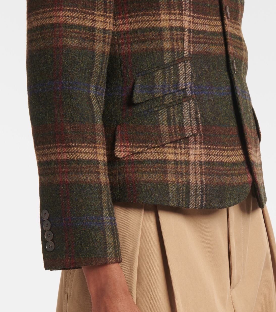 Plaid wool blazer | Polo Ralph Lauren