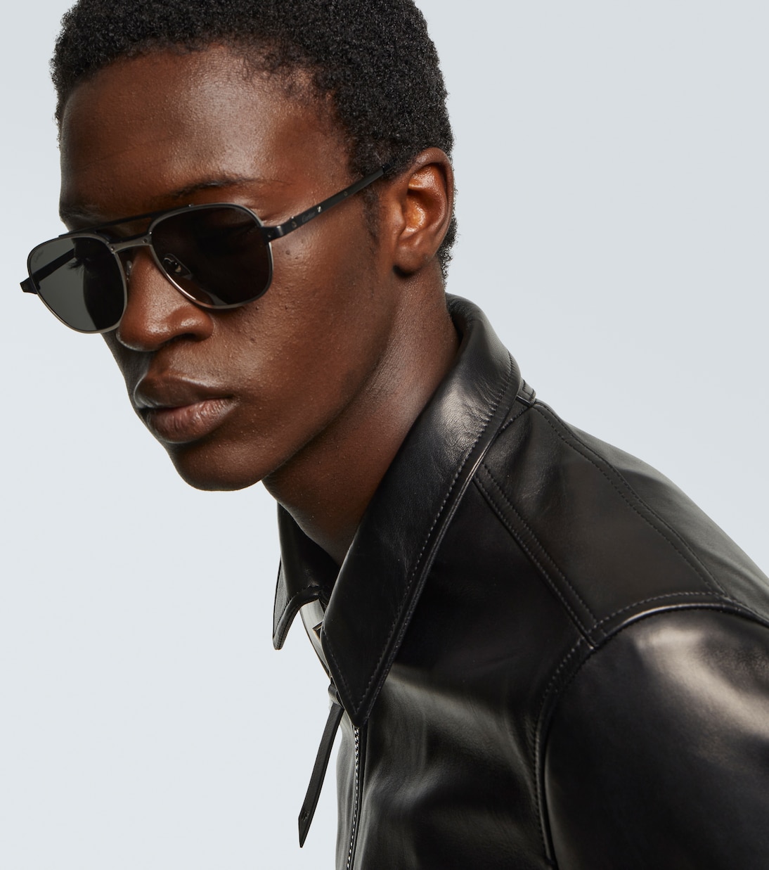 Occhiali da sole squadrati Santos de Cartier | Cartier Eyewear Collection