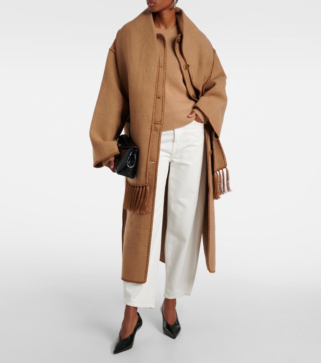 Cashmere and wool-blend sweater | Toteme