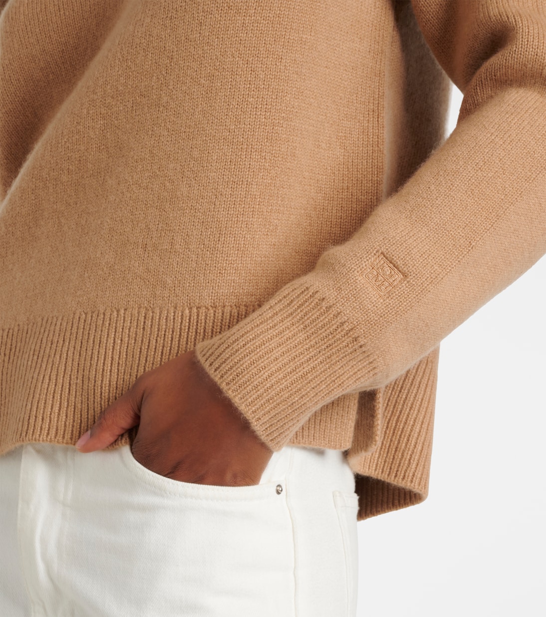 Cashmere and wool-blend sweater | Toteme