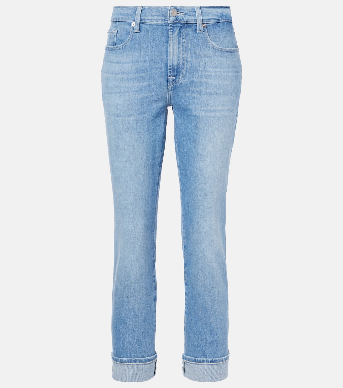 Jean skinny à taille mi-haute | 7 For All Mankind