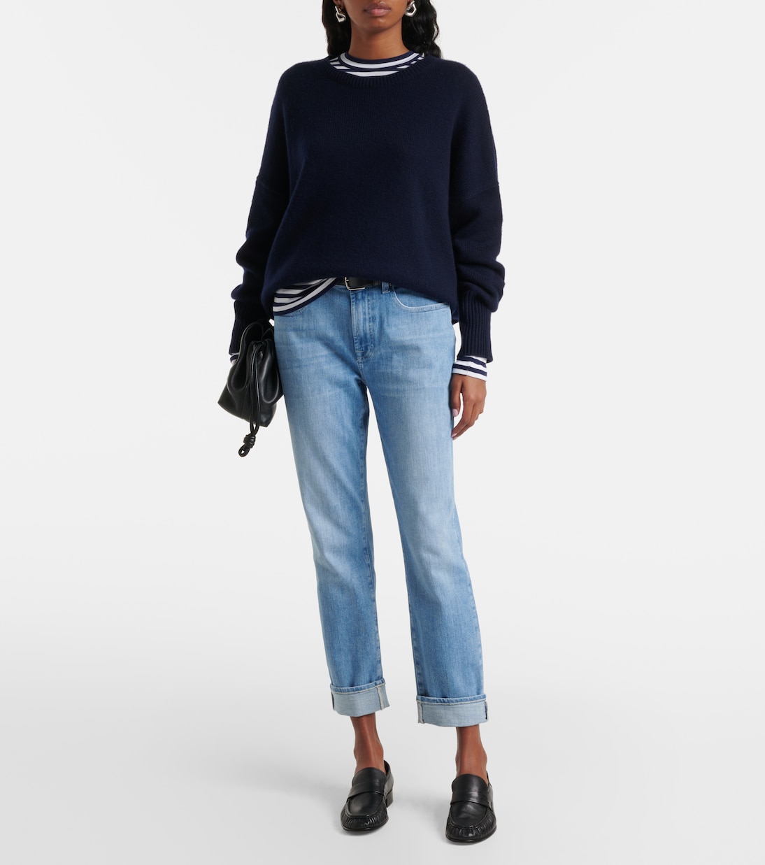 Jean skinny à taille mi-haute | 7 For All Mankind