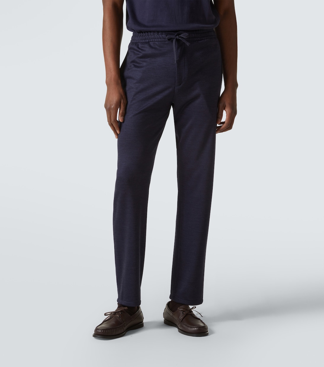 Pantalones slim de jersey | Canali