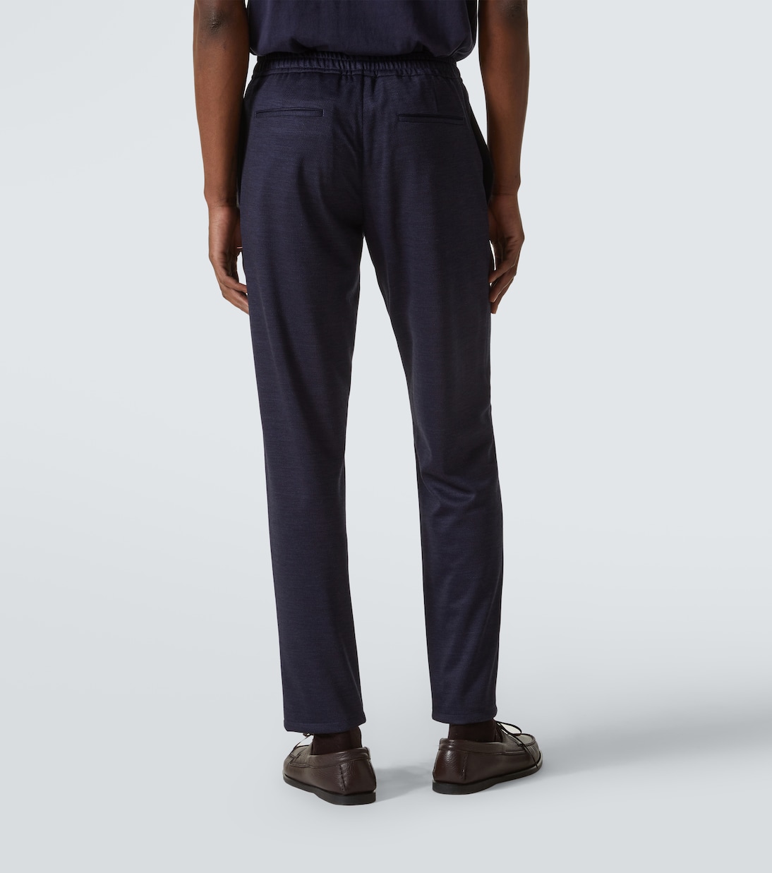 Pantalones slim de jersey | Canali