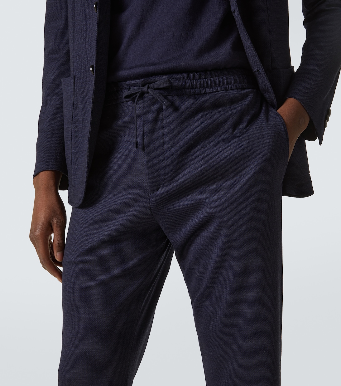 Pantalones slim de jersey | Canali