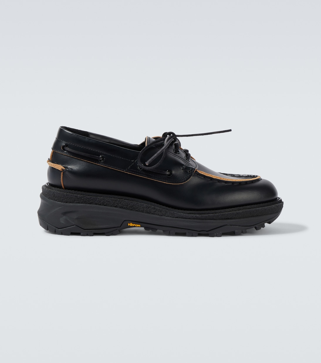 Segelschuhe aus Leder | Sacai
