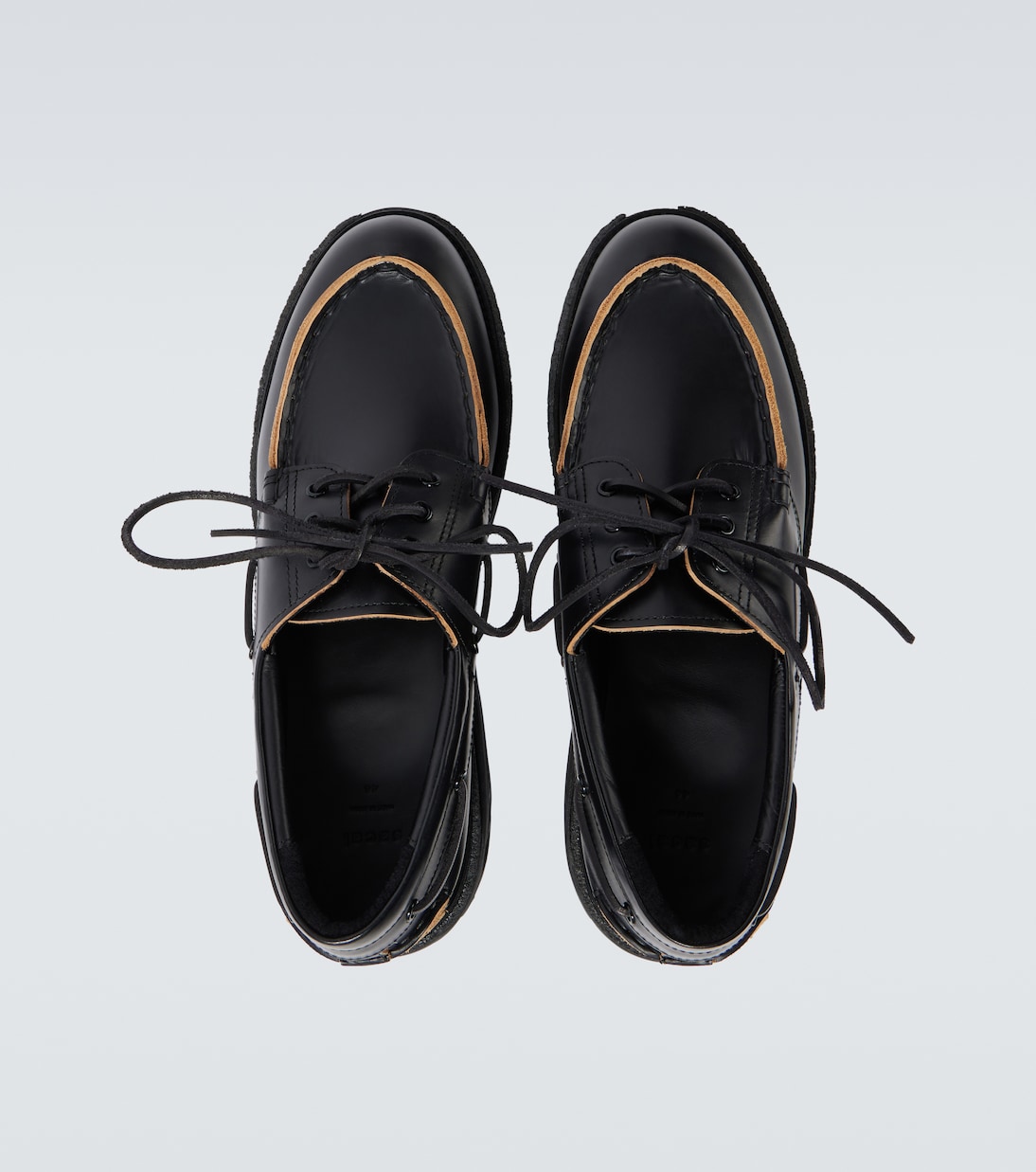Segelschuhe aus Leder | Sacai