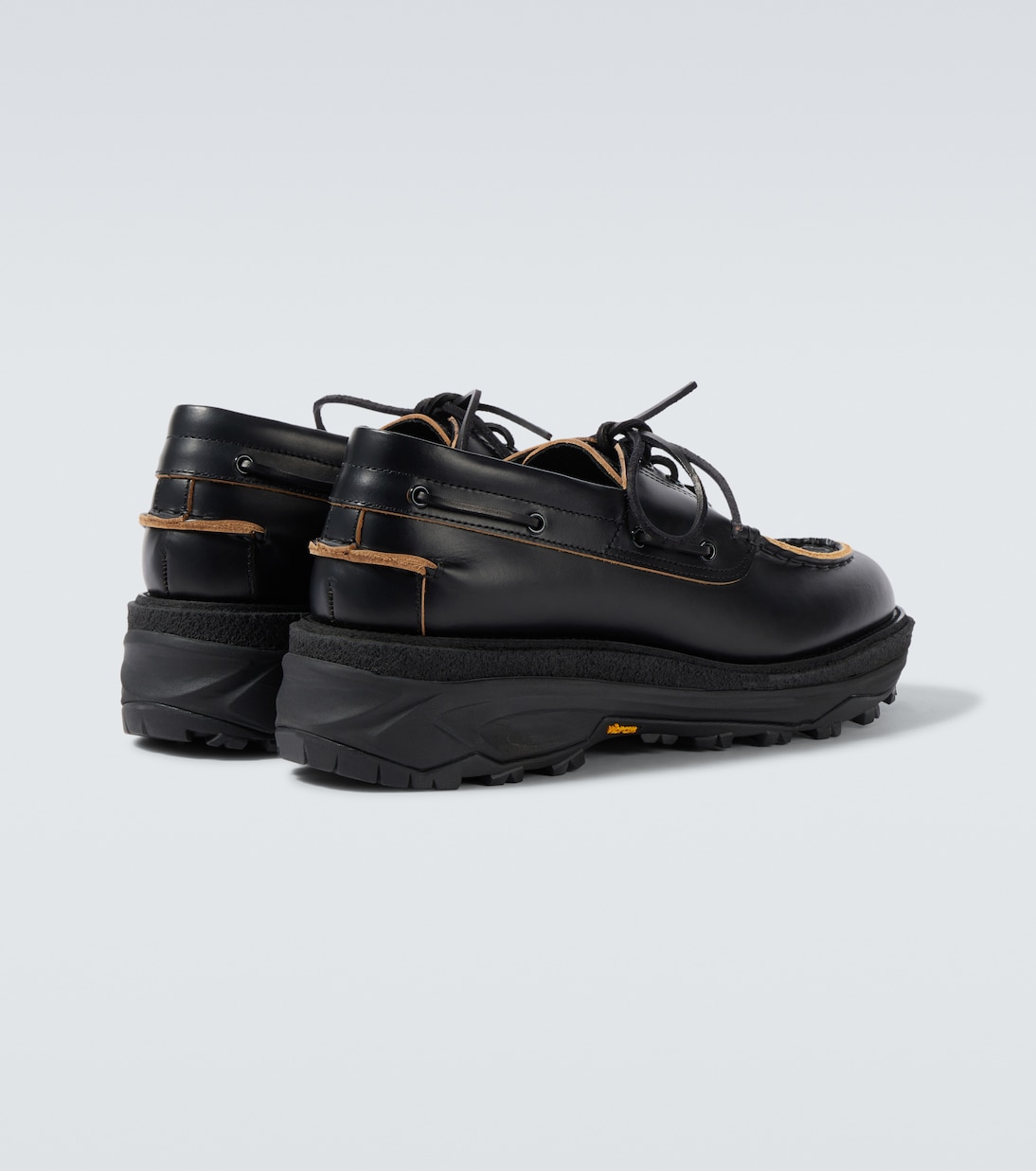Segelschuhe aus Leder | Sacai