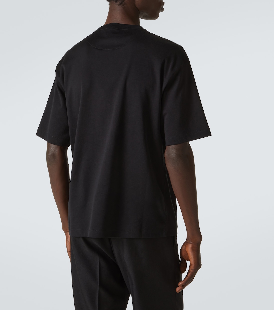 Camiseta de jersey de algodón | Prada
