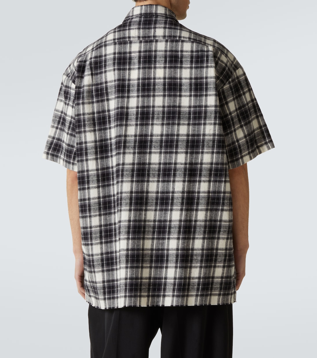 Camicia in flanella di cotone a quadri | Greg Lauren
