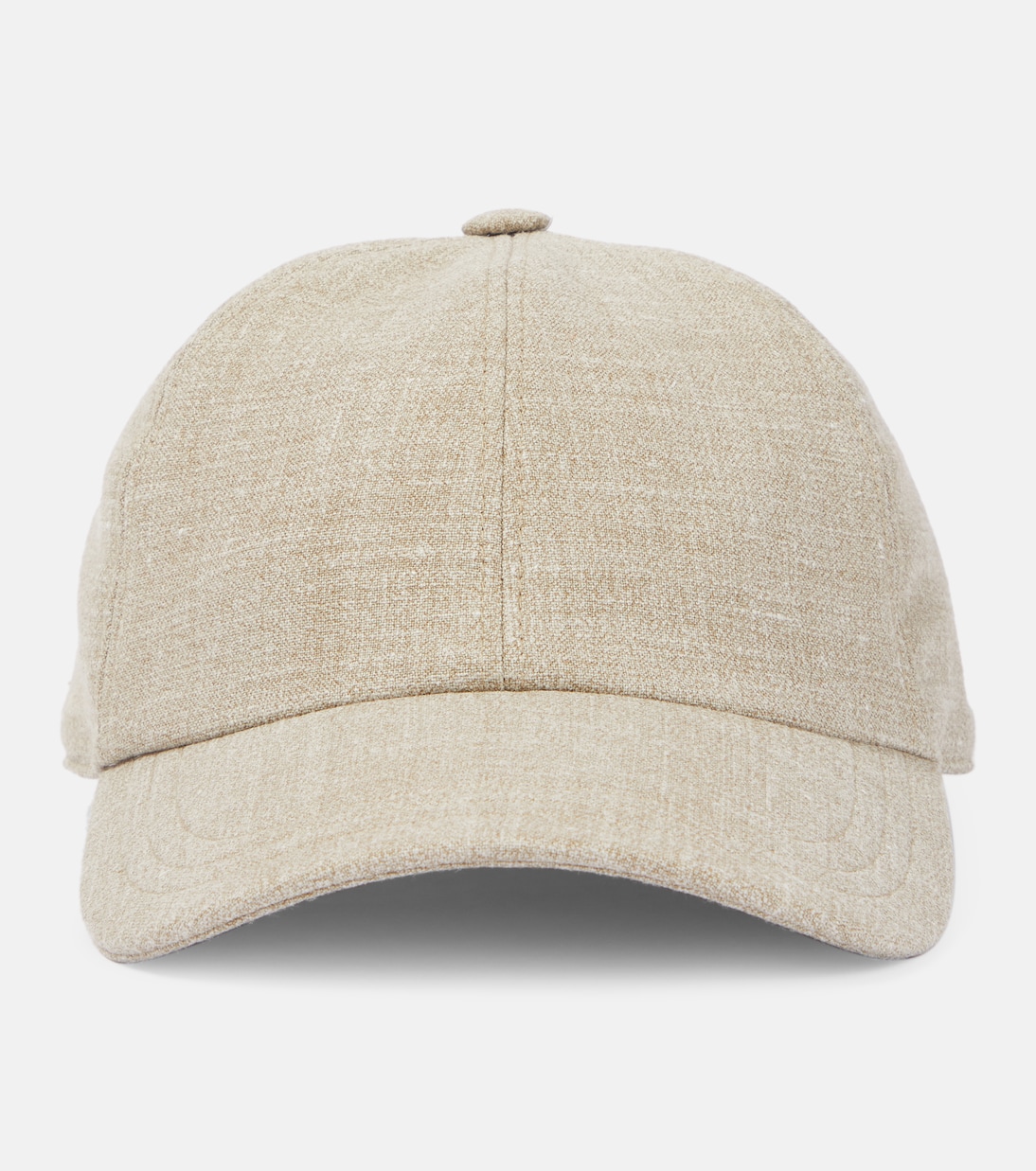 Caspian silk, linen, and wool baseball cap | The Row