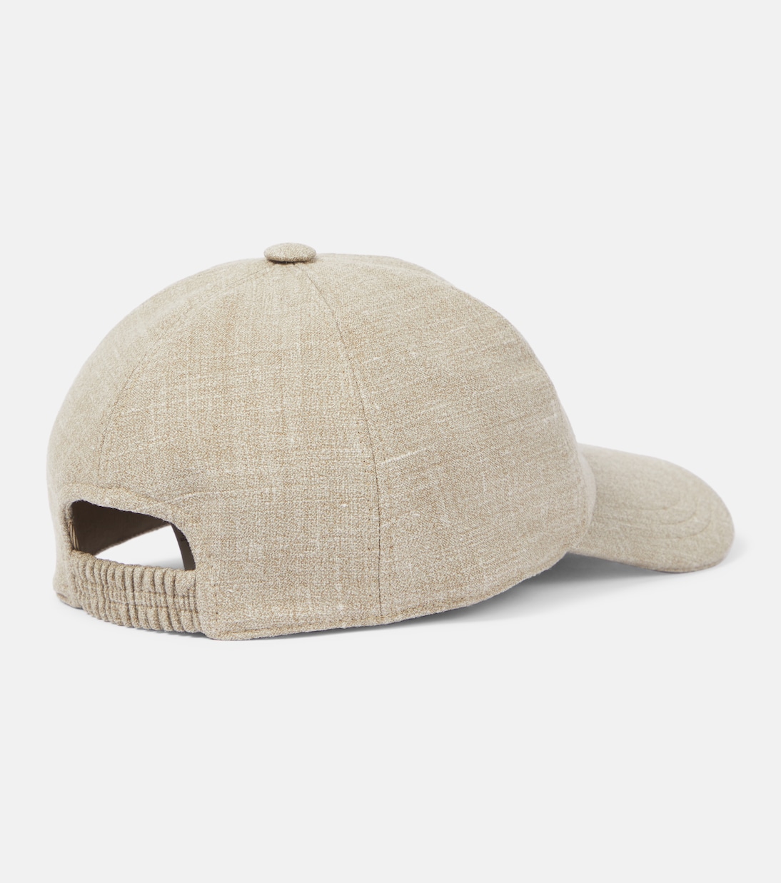 Caspian silk, linen, and wool baseball cap | The Row