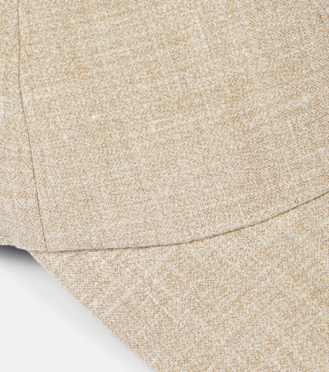 Caspian silk, linen, and wool baseball cap | The Row