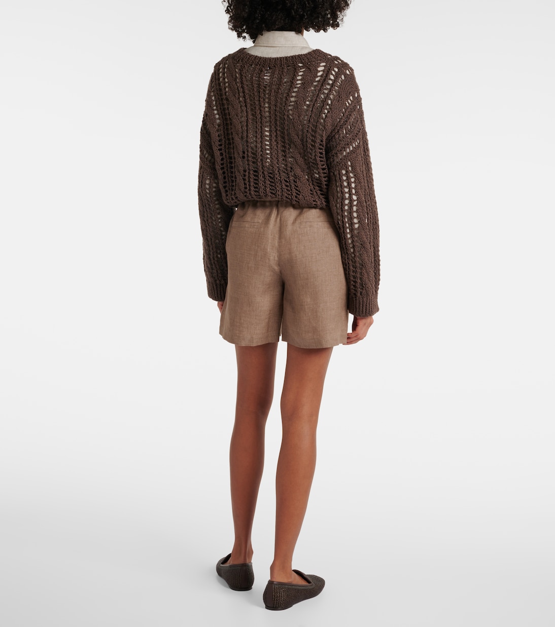 Shorts in lino | Brunello Cucinelli