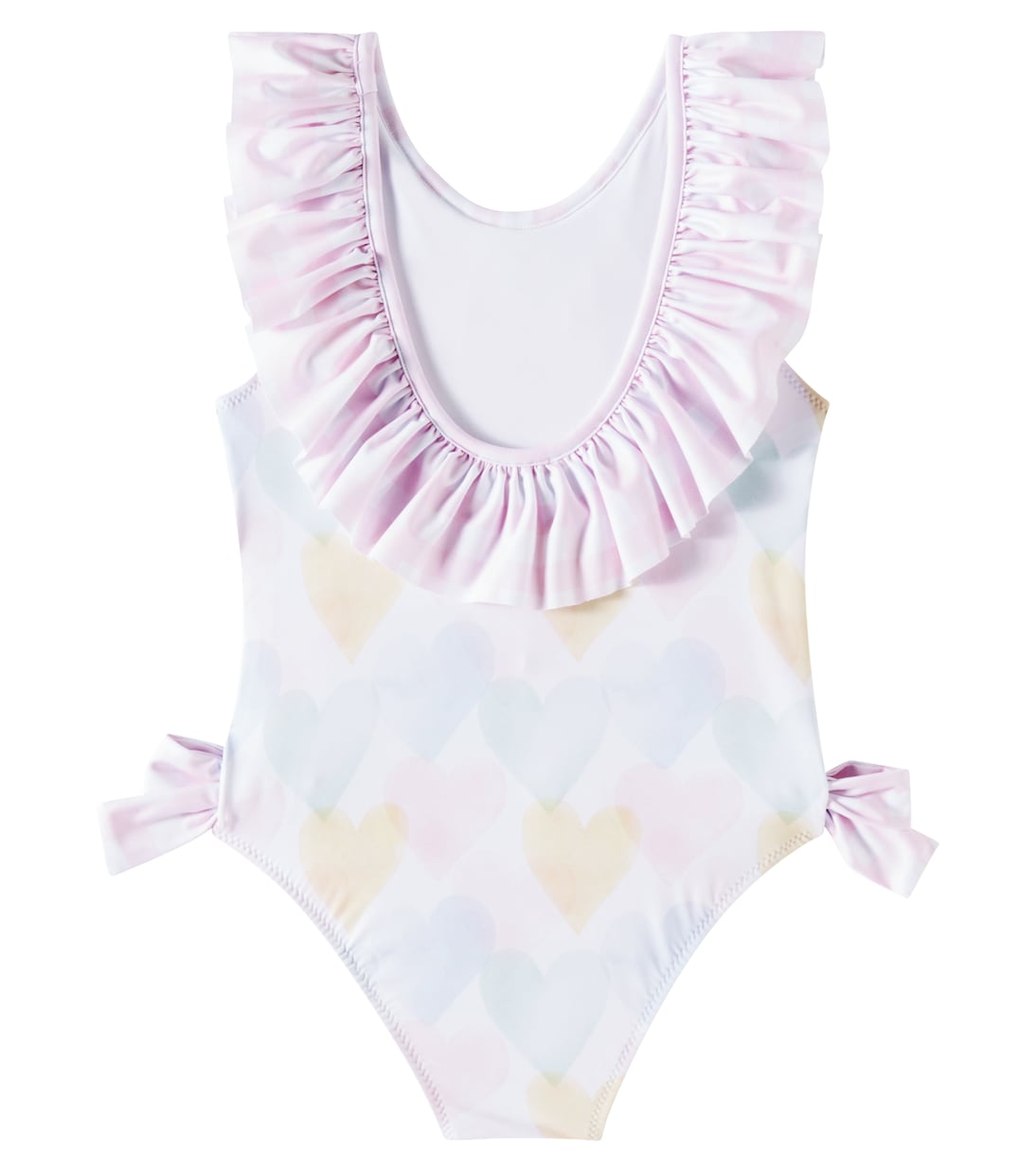 Bow-detail printed swimsuit | Patachou
