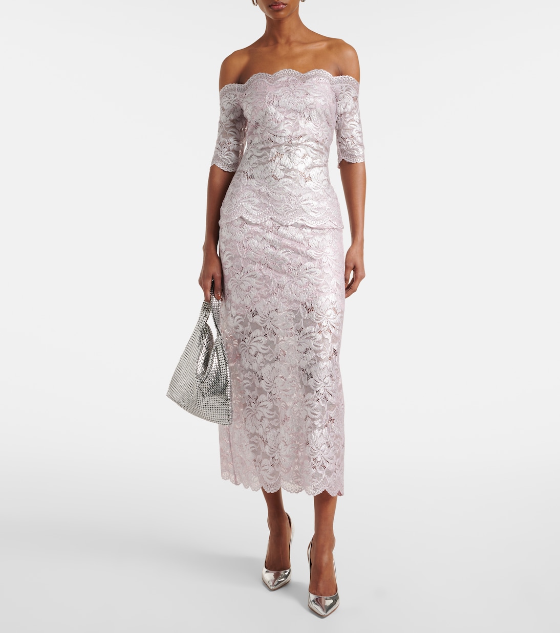 Top en dentelle à fleurs | Rabanne
